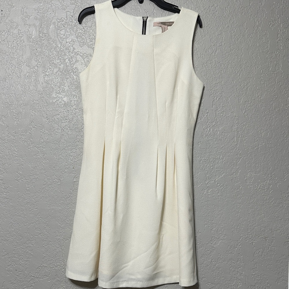 Forever 21 Cream Mini Dress